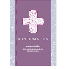 Ornamentkreuz f�r M�dchen