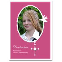 Perlenkette mit Kreuz