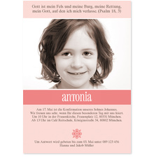 Kleines rosa Ornament