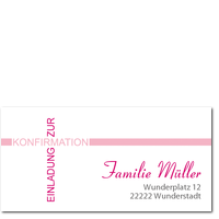 Kreuzschriftzug f�r Konfirmation 