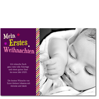 Lila Weihnachten 