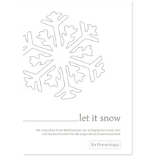 Let it snow...