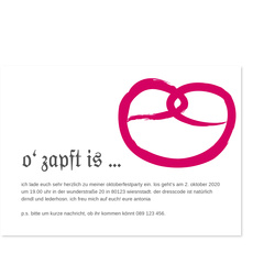Pinke Brezel