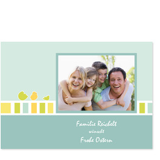 Ostern mit Familie und Küken
