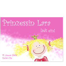 Geburtstag Prinzessin rosa