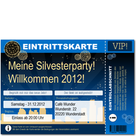 Eintrittskarte 