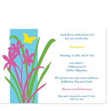 Farbenfrohe Sommerparty
