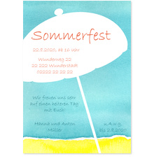  Sommerfest am Strand