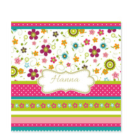 Buntes Blumenmuster