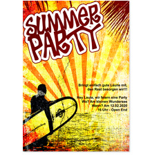 Summer Party Surfer