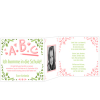 ABC in Rot und Grün