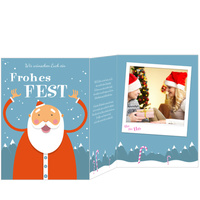 Lustiger Weihnachtsmann