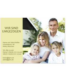 Umzug in ein eigenes Haus
