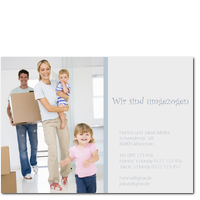 Umzug in eine neue Wohnung