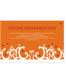 Weihnachtszauber - Orange