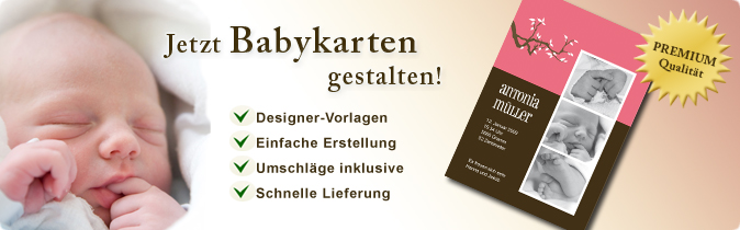 Baby, Karte