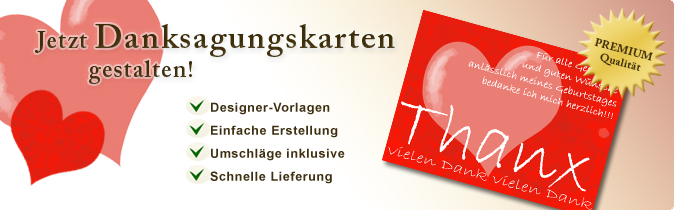 Danksagung nach Geburt