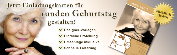 Runder Geburtstag