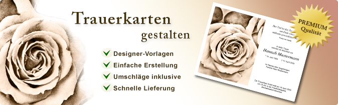 Trauerkarten