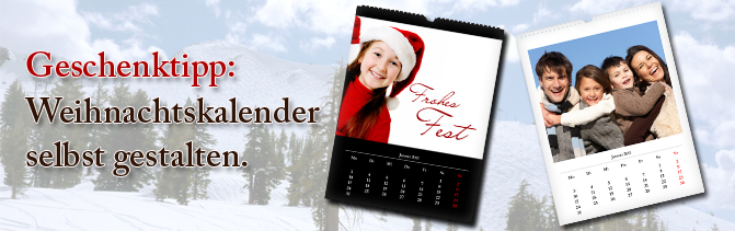 Weihnachtskalender selbst gestalten