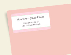 Adressaufkleber Adressaufkleber