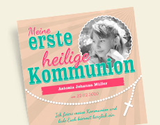 Einladungskarten Kommunion Einladungskarten Kommunion