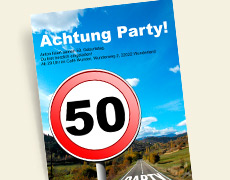 Geburtstagseinladungen