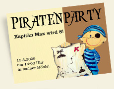 Kindergeburtstagskarten für Jungen Kindergeburtstagskarten für Jungen
