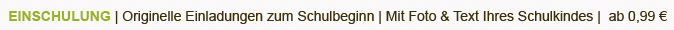 Einschulung