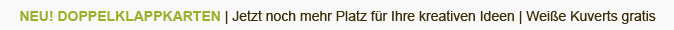 Doppelklappkarten