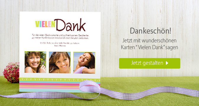 Konfirmation und Kommunion